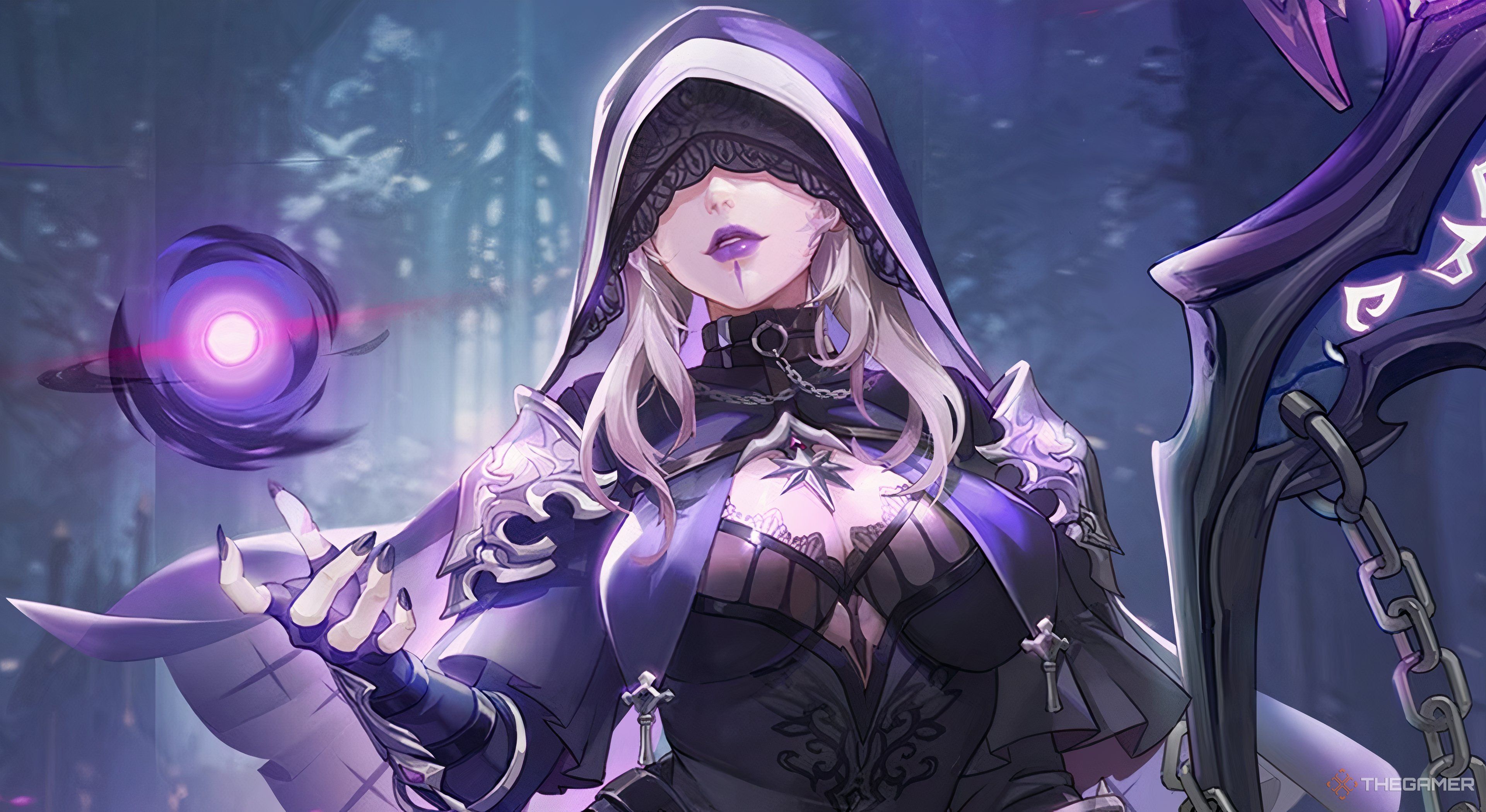 Oracle Thea Blasphemer in Infinite Torchlight.