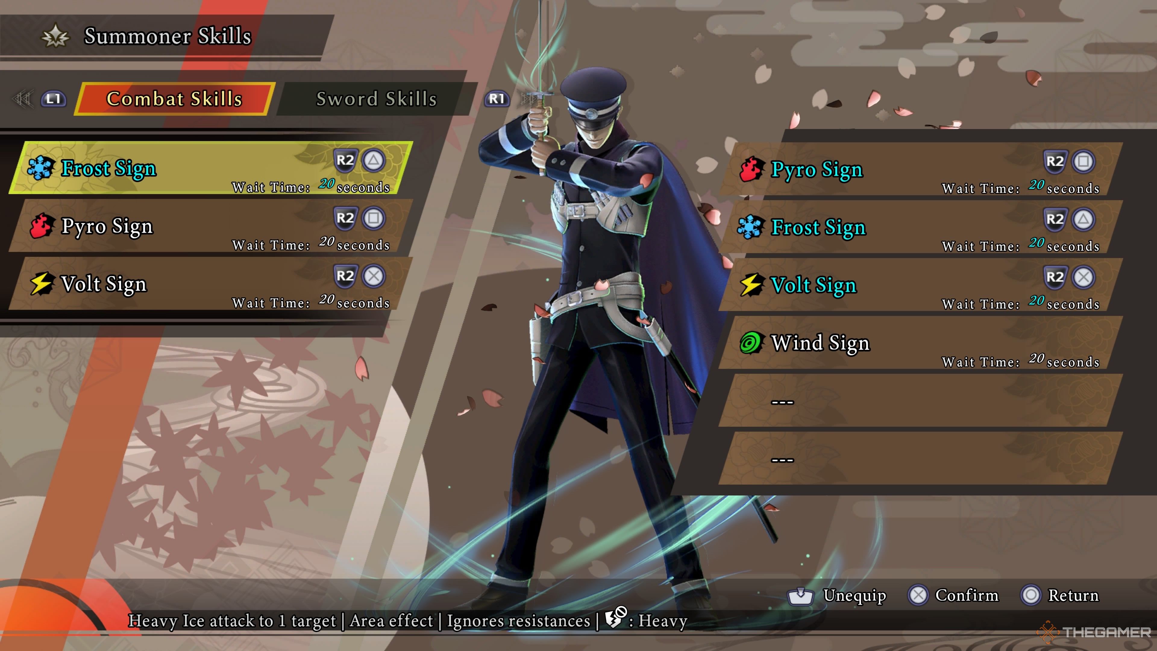 With Raidou's Frost, Pyro and VOLT SIGN, RAIDOU remastered the mystery of the Souless army.
