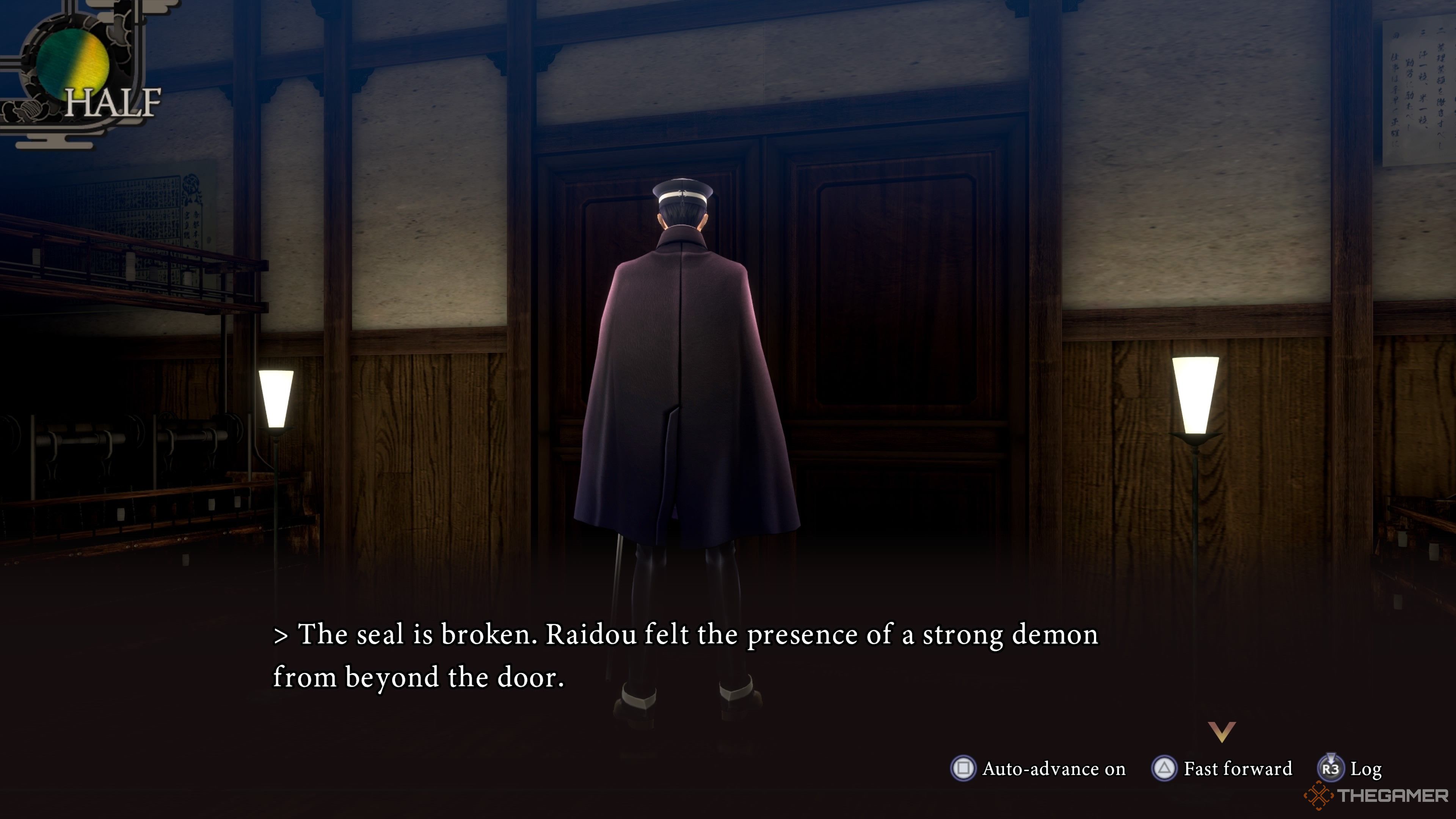 Before fighting with Chernobog in Raidou, the last storage point remarked the mystery of the soul -free army.