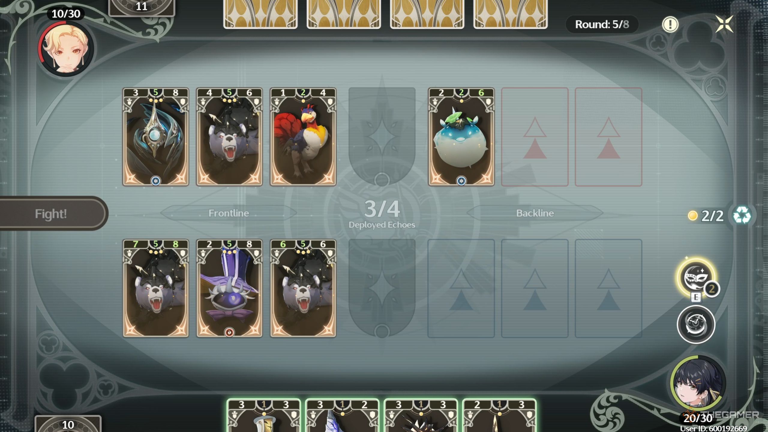 Wuthering waves all out to the peaks of the prestige card table in battle.