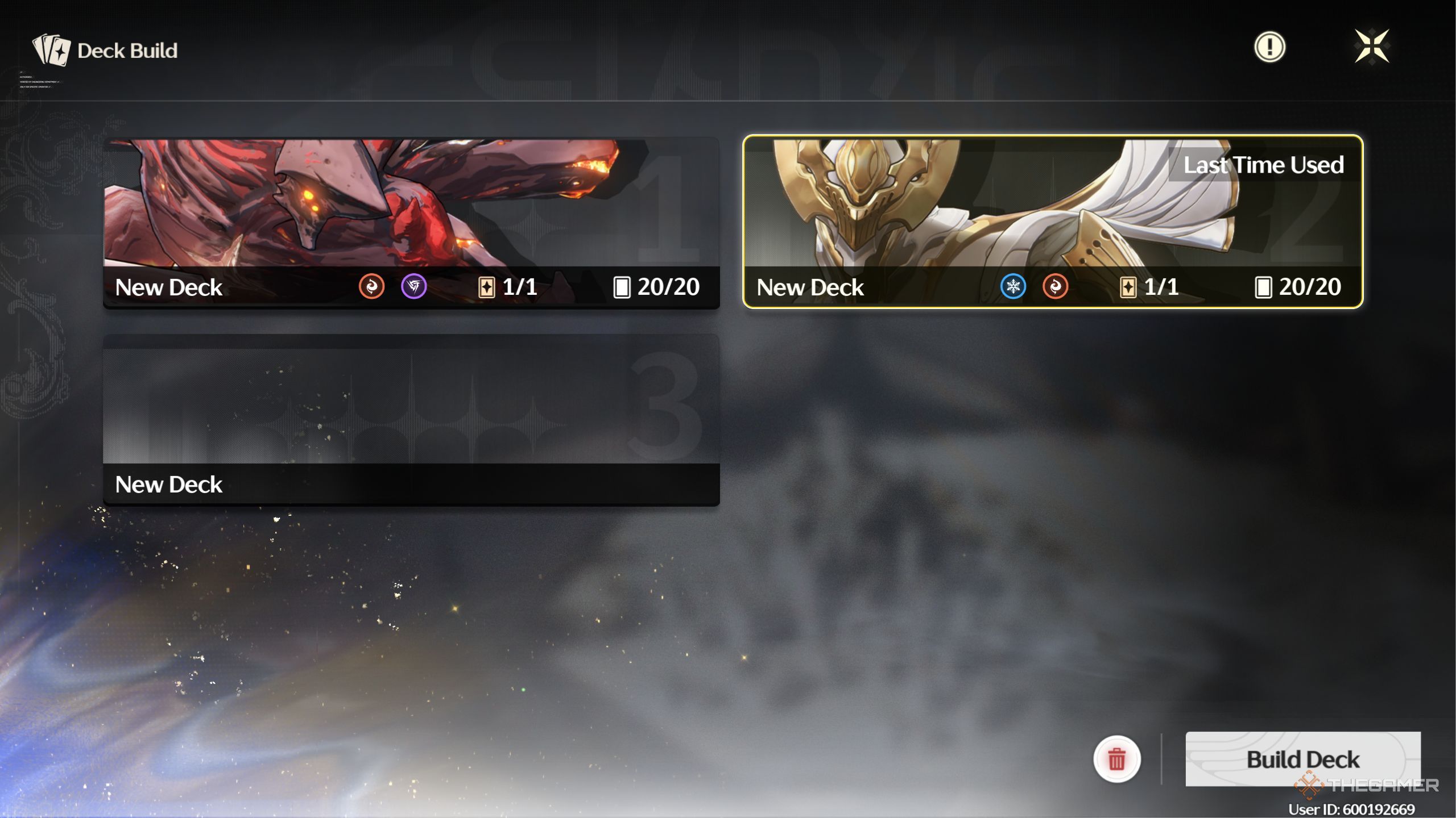 Wuthering waves all out to the peaks of the prestige deck building screen.