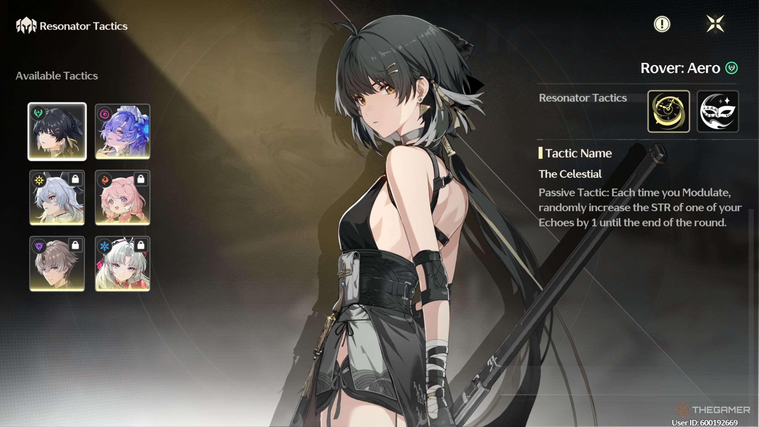 Wuthering waves all out towards the peaks of prestige resonate tactics screen.