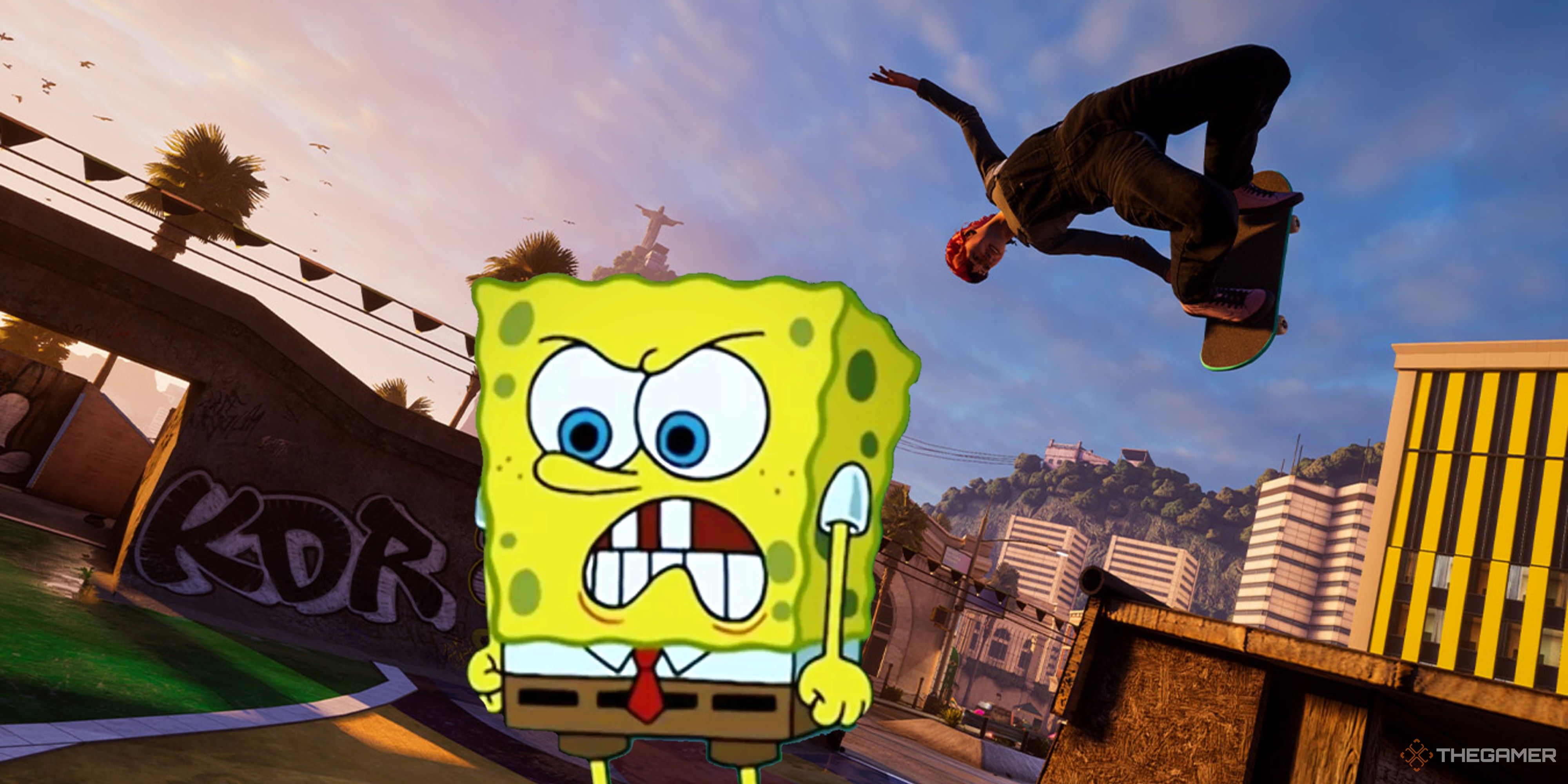 Tony Hawk's Pro Skater 3 + 4's secret SpongeBob area requires an additional download