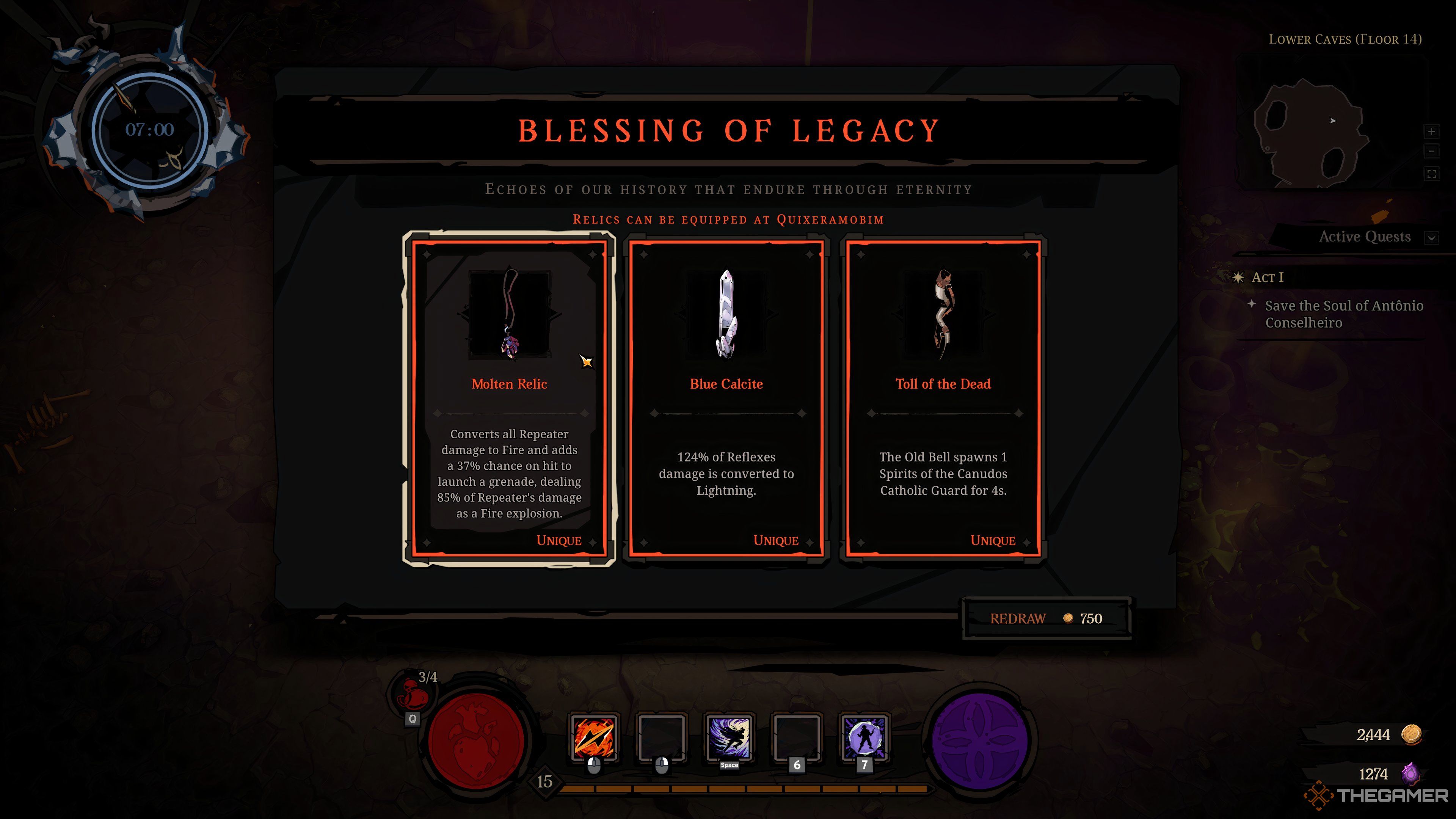 Blessings of a unique relief selection in hell clock.