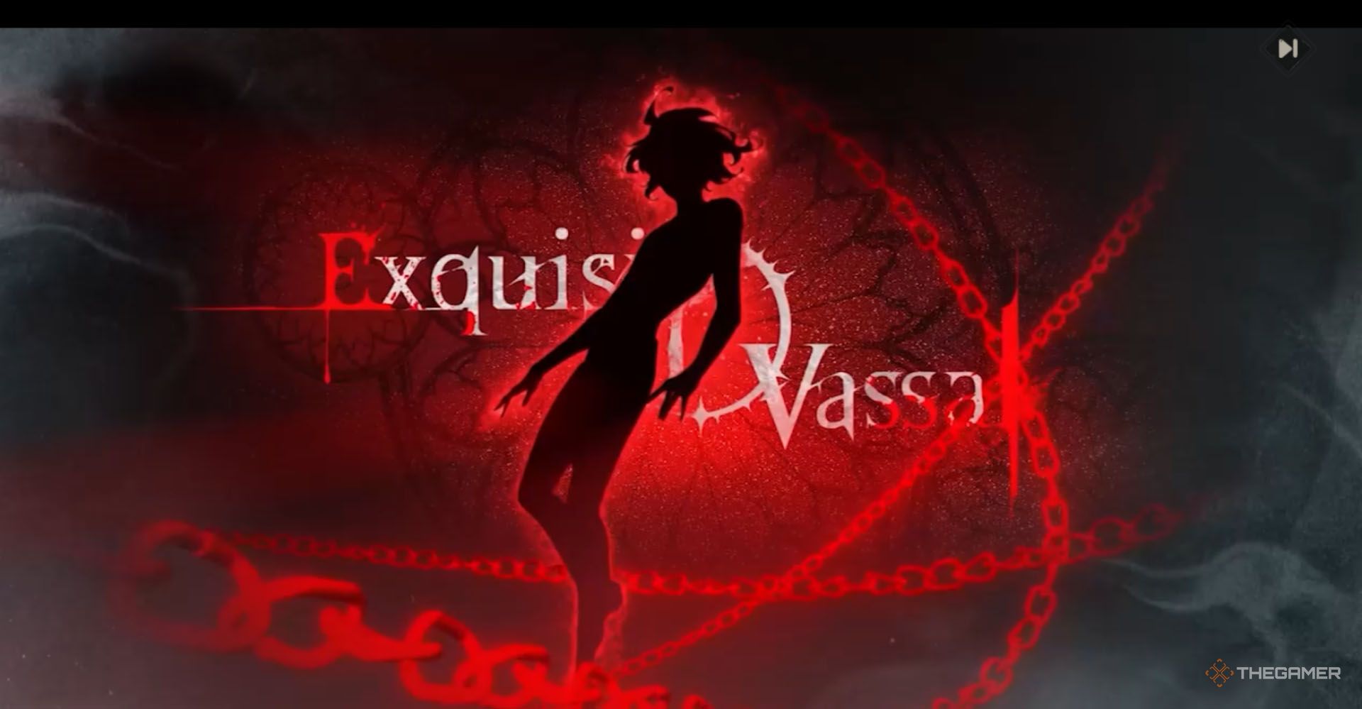 Exquisite display in silver and blood.