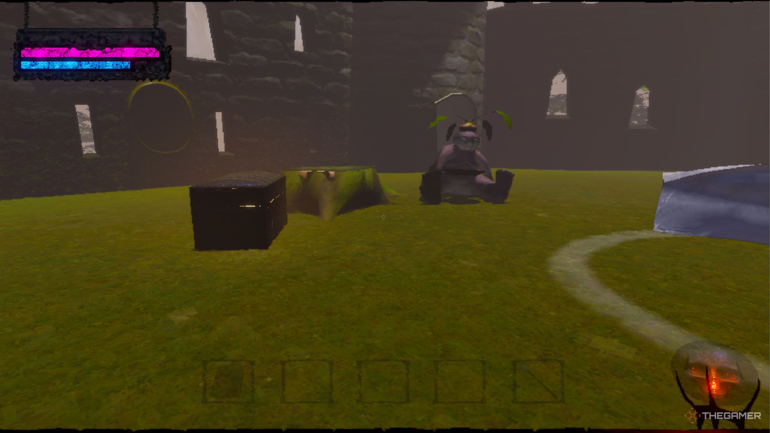 MAGE ASNA items on the base.