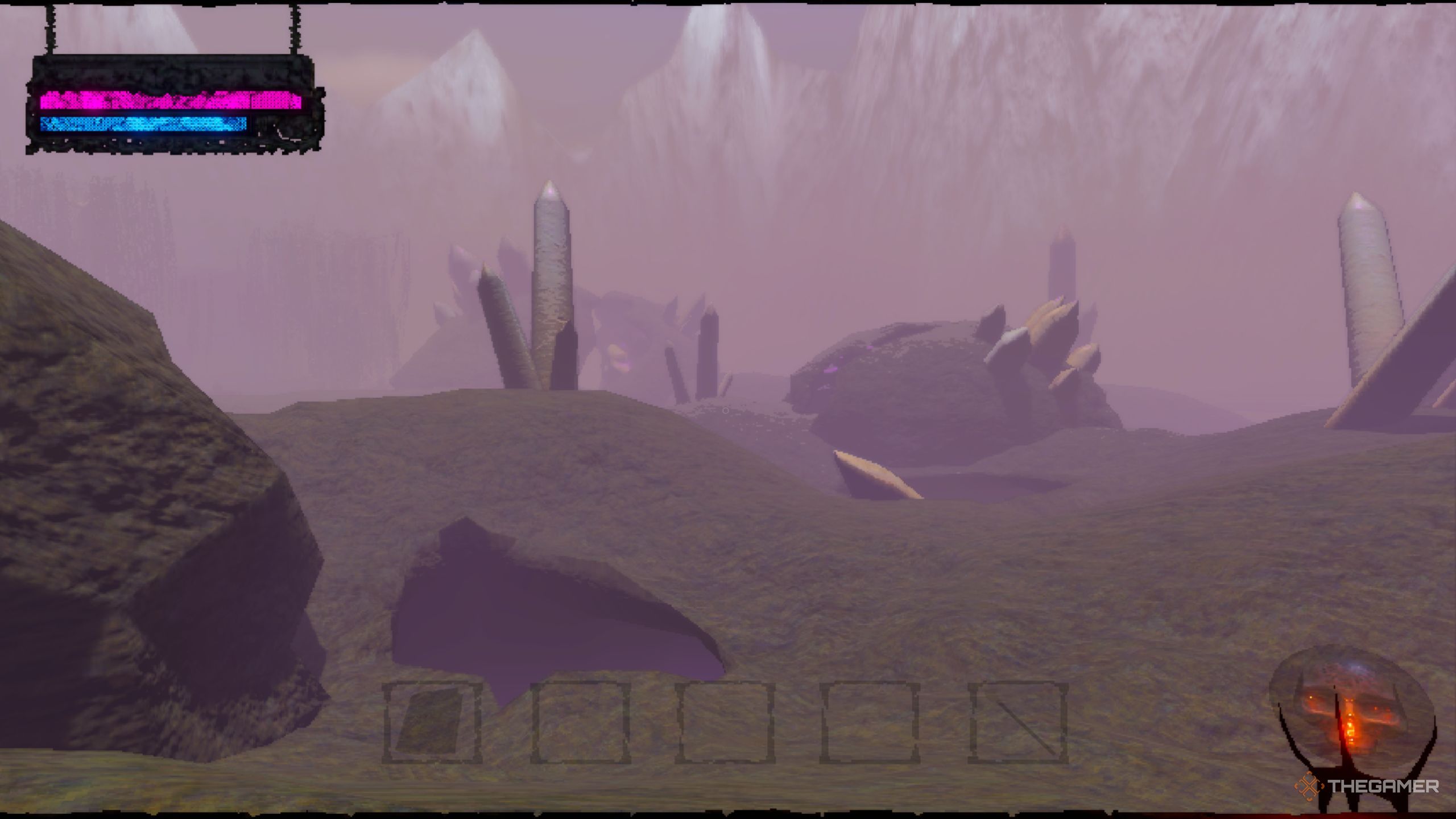 MAGES ASNA showing crystal biome.