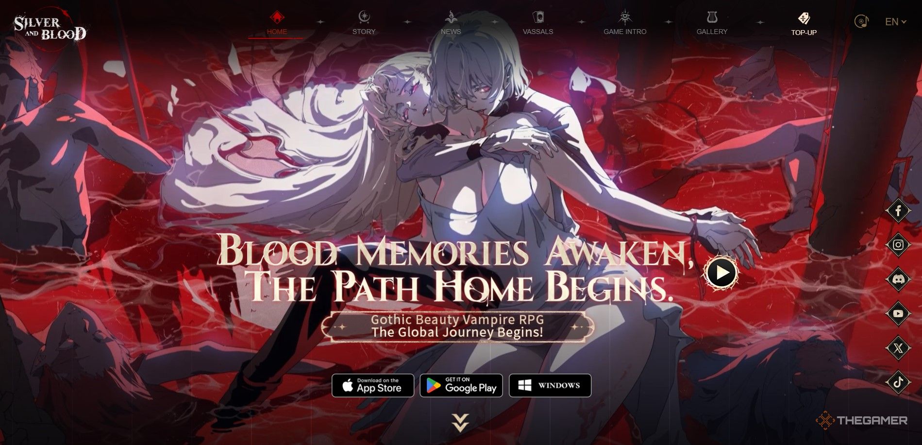Official Silver and Blood Website.
