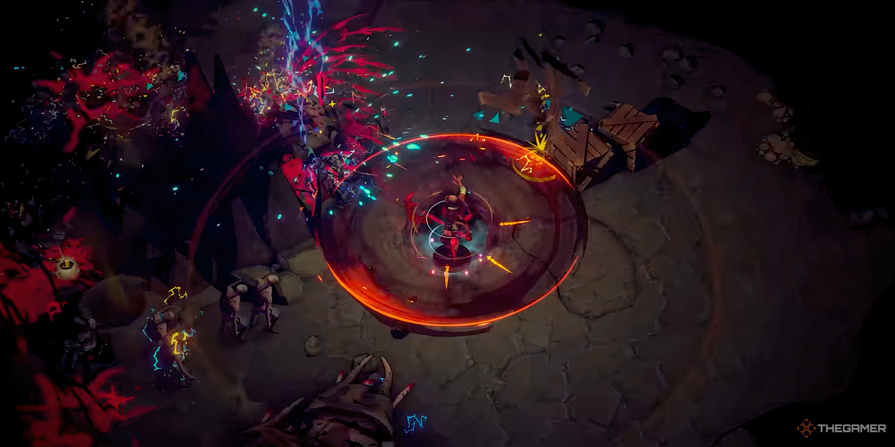 Spin To Win Dagger Skill in the mines in Hell Clock.