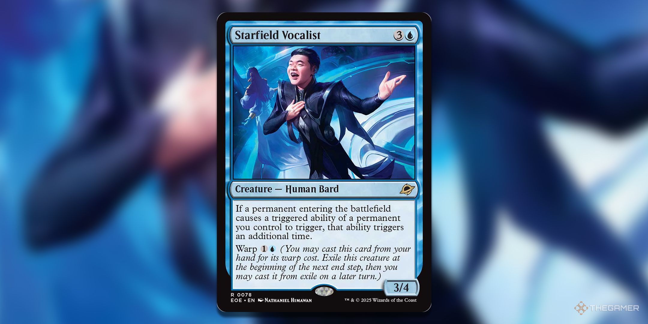 Magic: The Gathering's STARFIELD Vocal Card.