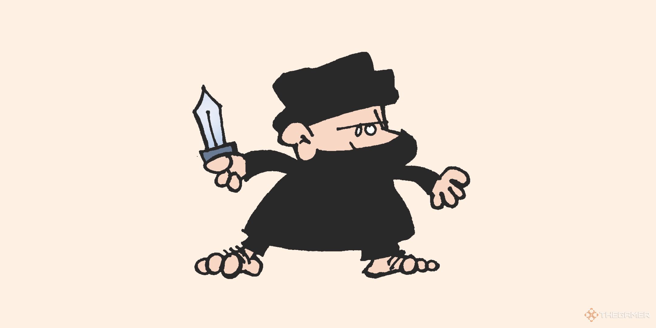Thief art from Manchkin.