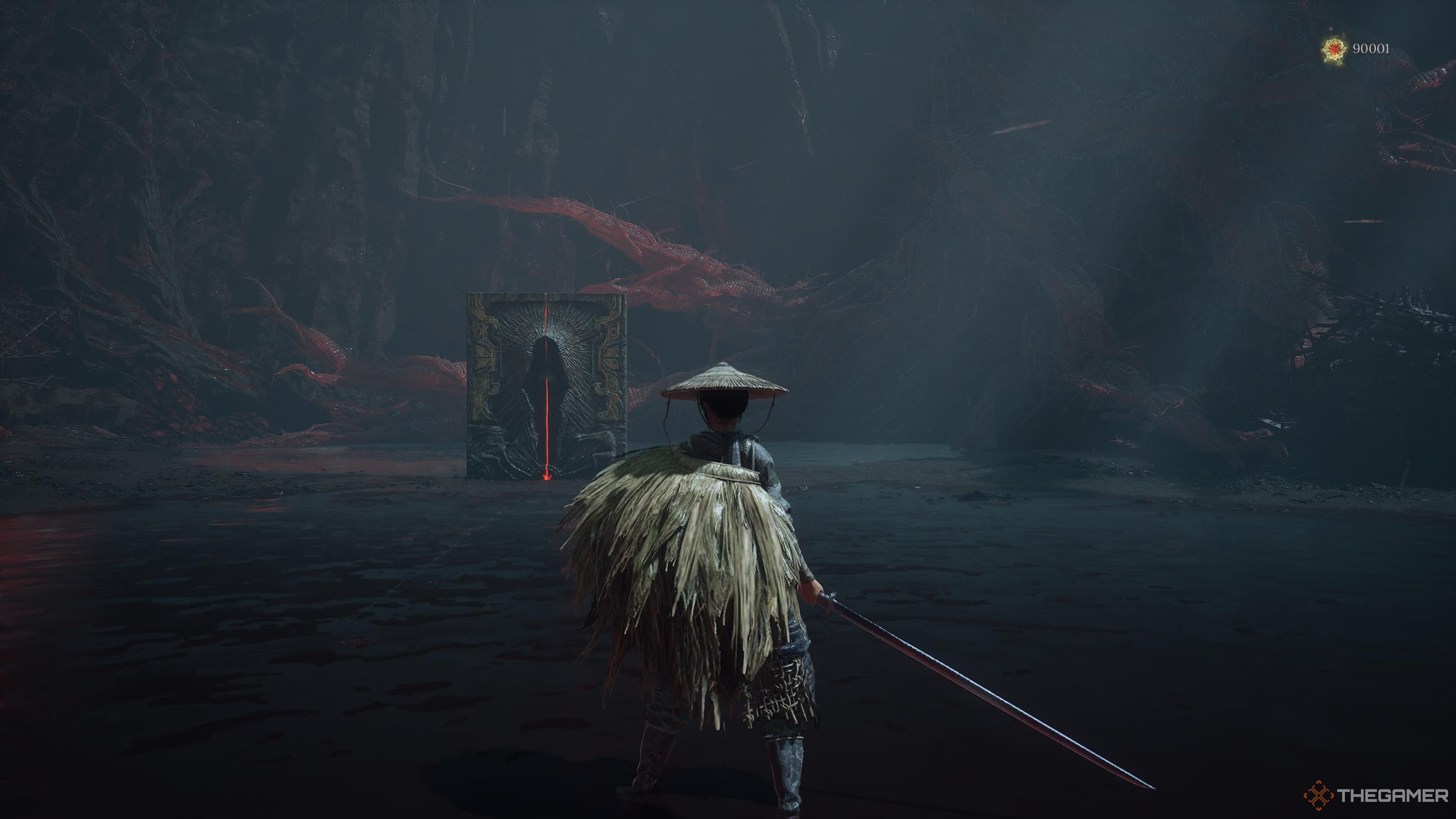 A door that appears after defeating Vermelain wings in the area in vuching: Falling wings.