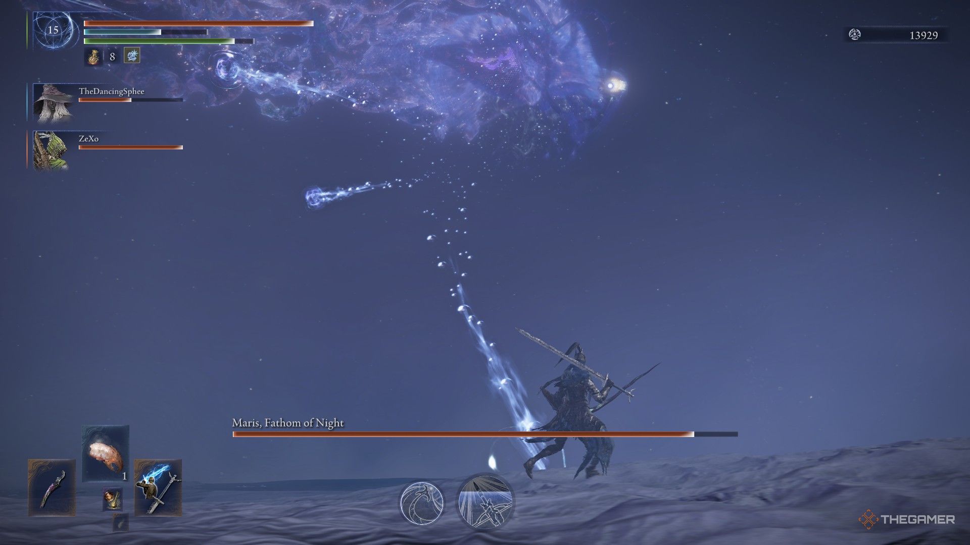 Augur uses magic shooting for Wylder of Elden Ring Nightreign.