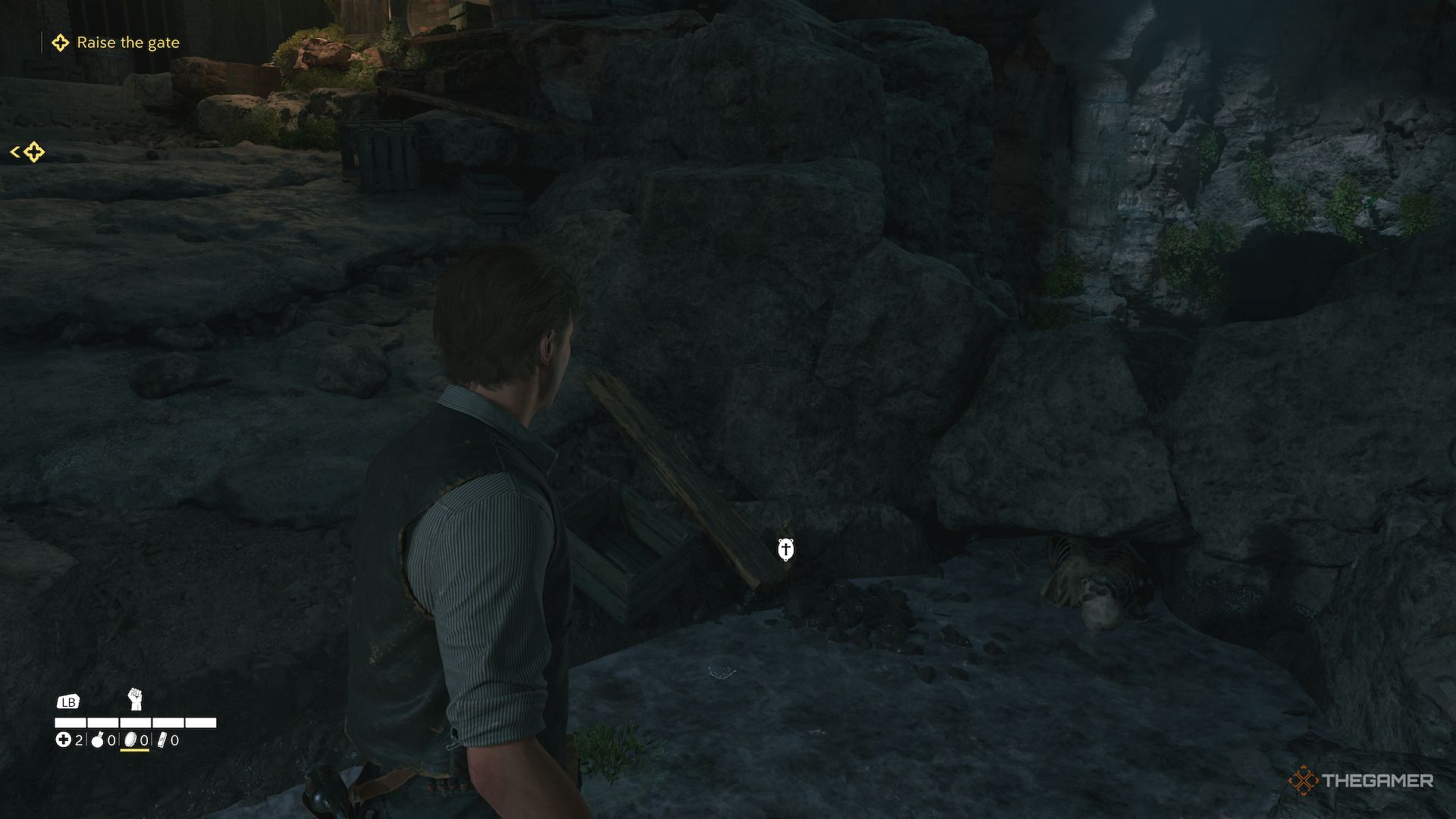 The magic beside the box and the skeleton in the mafia in the old country.