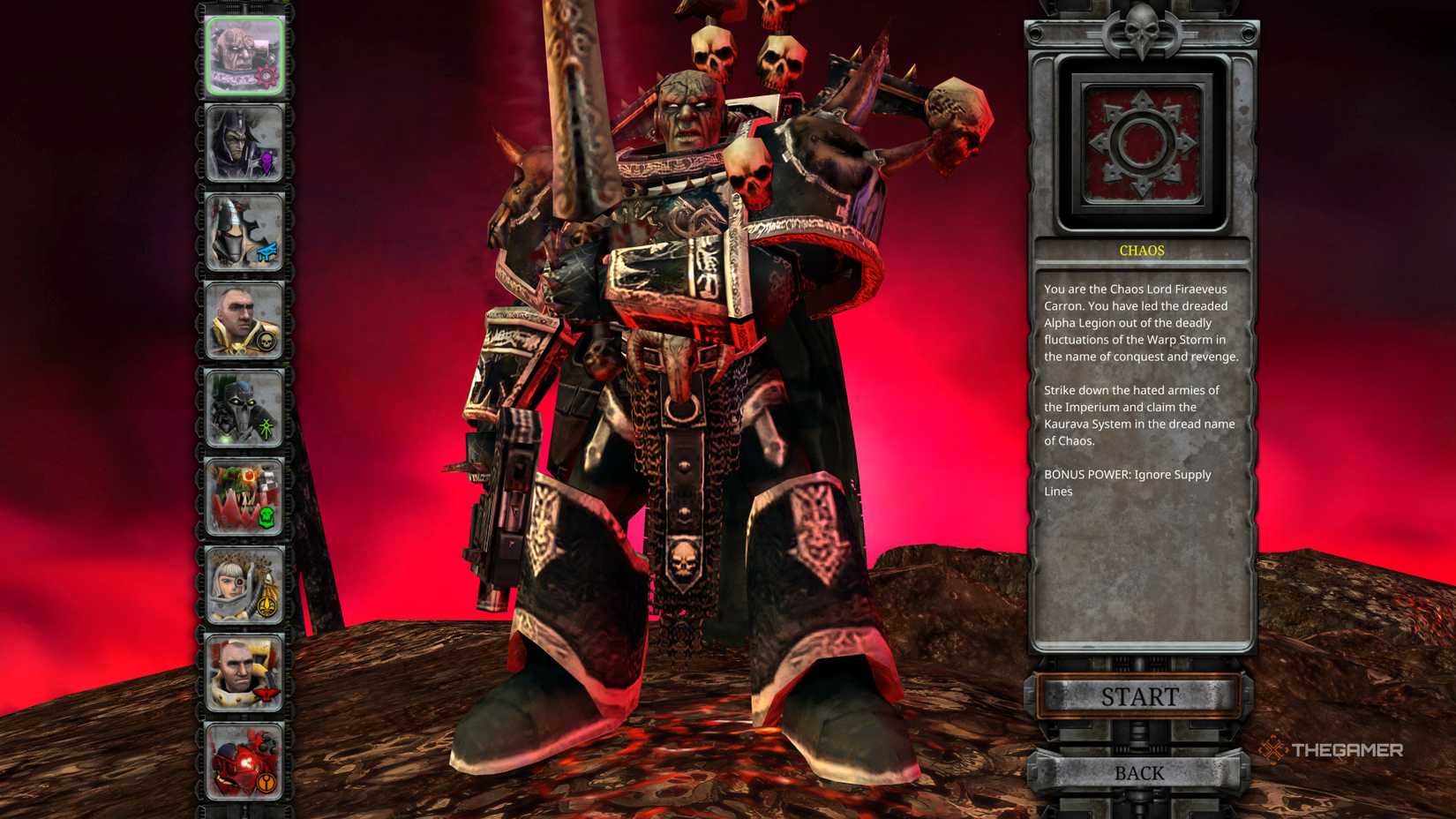 Dawn of War Chaos Faction