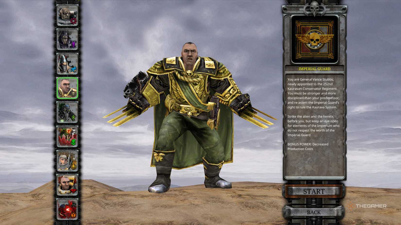 Dawn of War Imperial Guard Faction