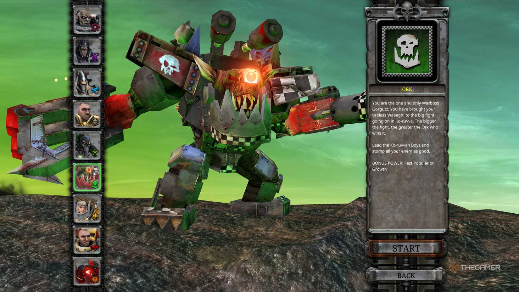 Dawn of War Orks Faction