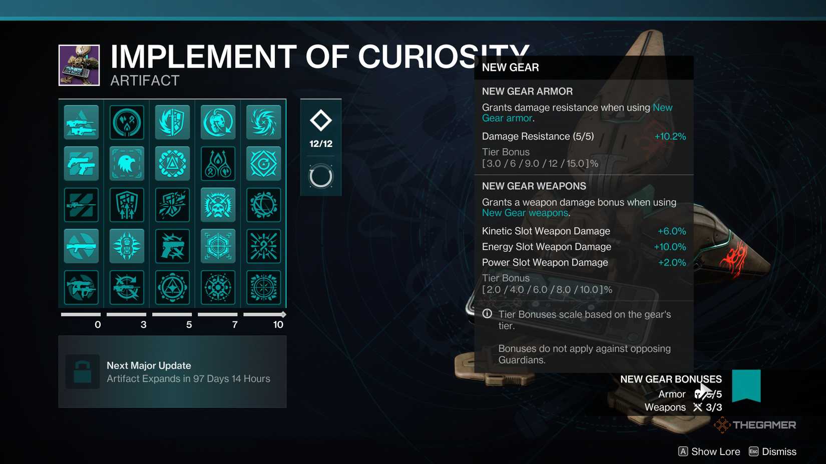 Destiny 2 New Bonuses of Statistics