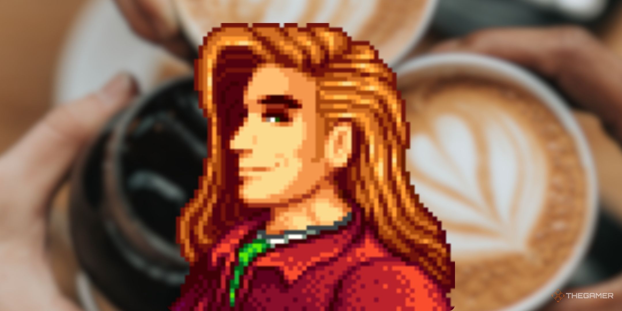 STARDEW Valley's Elliott is in front of several wonderful Kapokino with design.