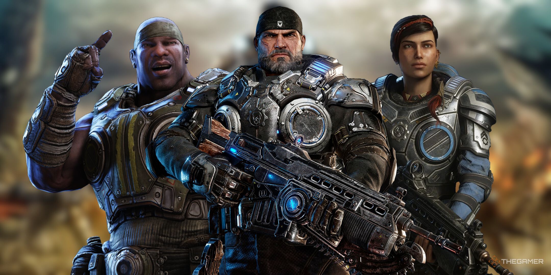 The Greatest Playable Characters In Gears Of War Games