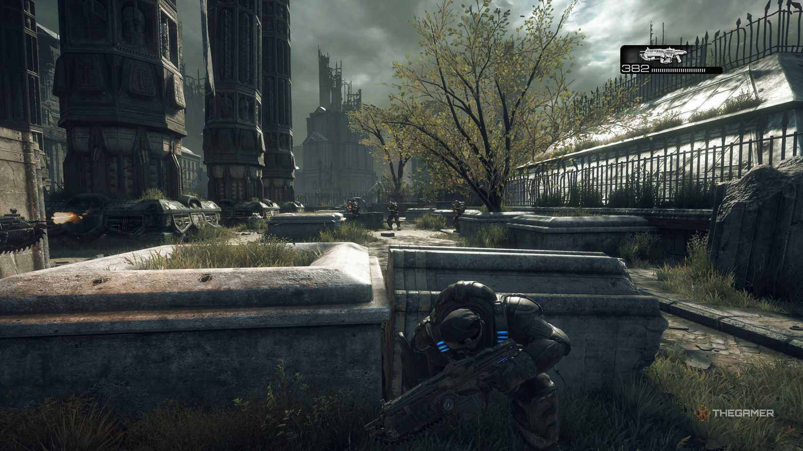 Covering from the locust of the battle: Reloaded.