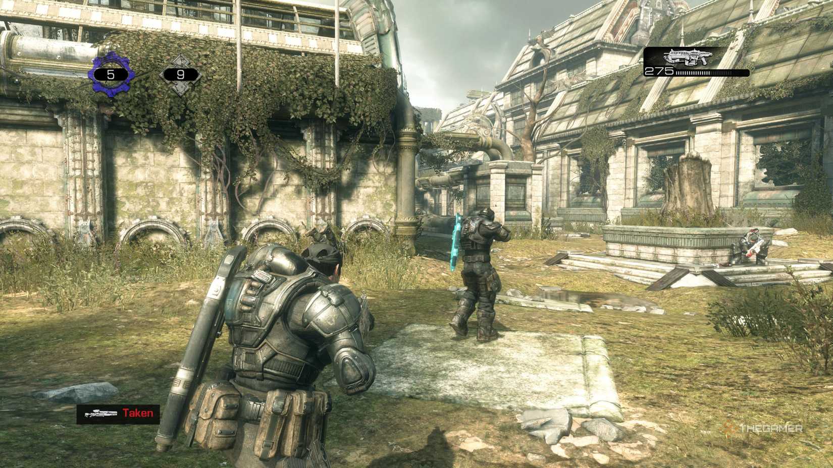 Markus Fenix ​​in Gear Fenix ​​in Gear Fenix ​​entered: reloaded.