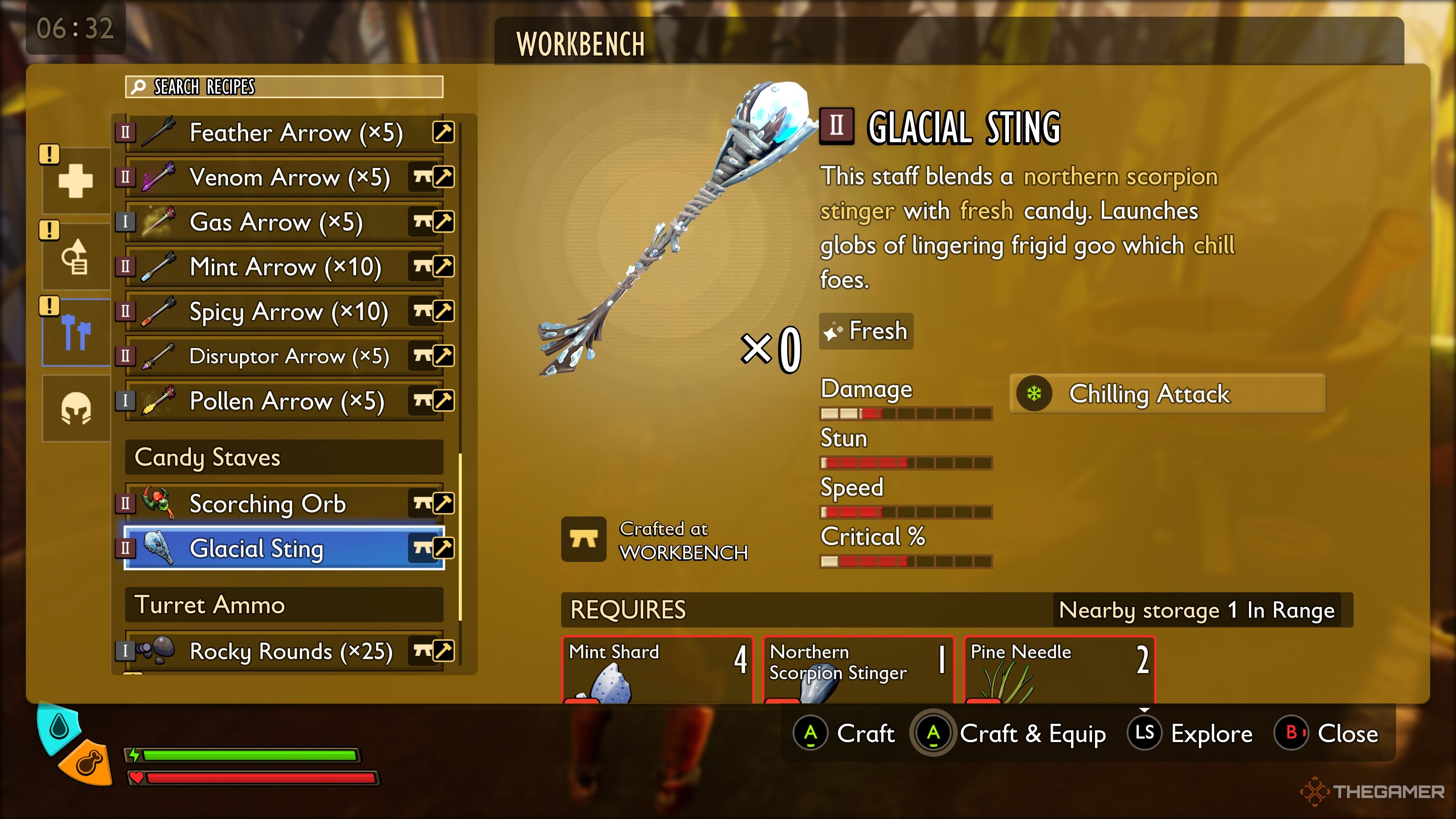 Two best equipment for all class Ice Bilks Sting Sorcerer weapons 21-1