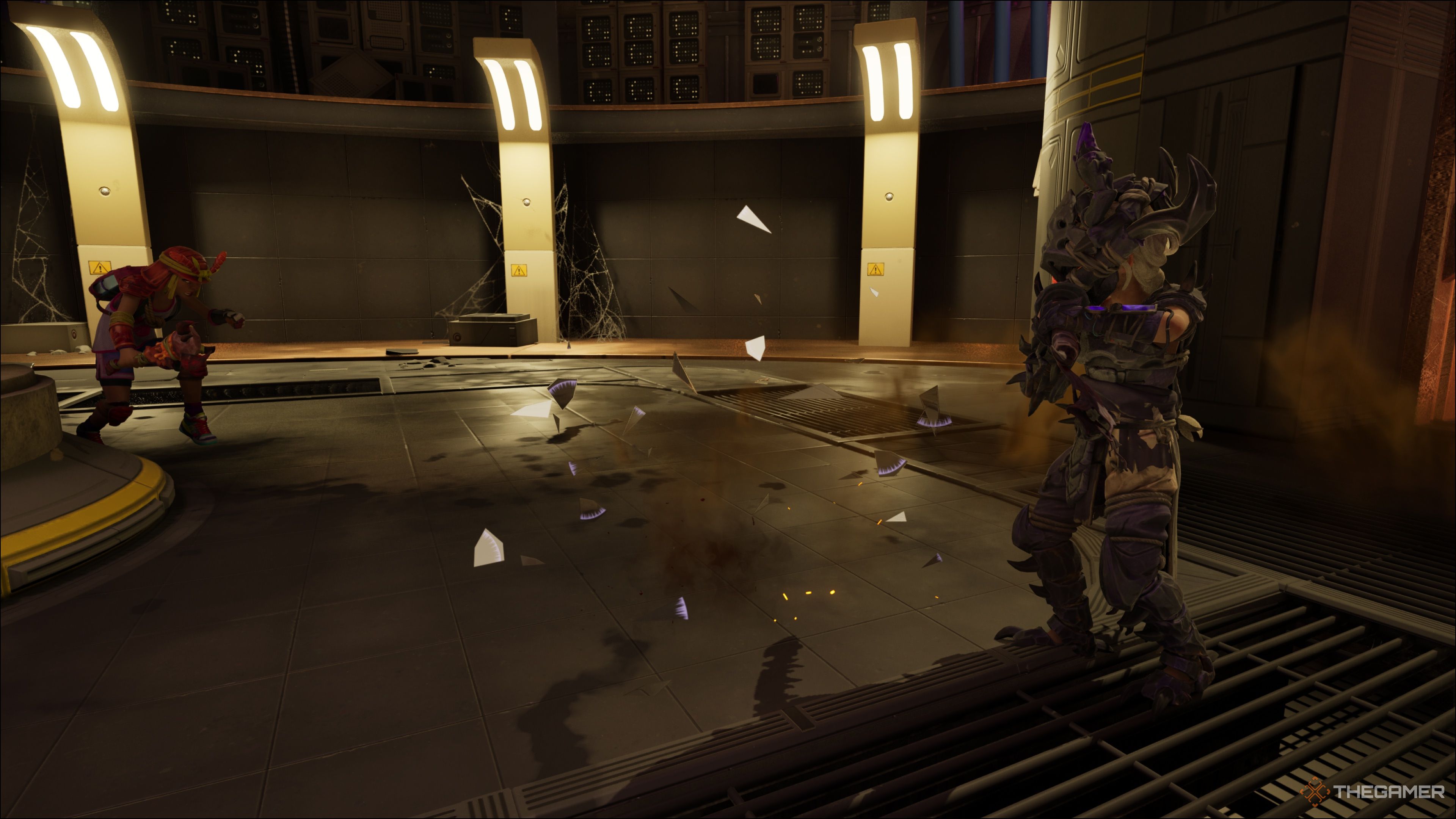 The fight against a masked foreign boss begins in grounding 2.