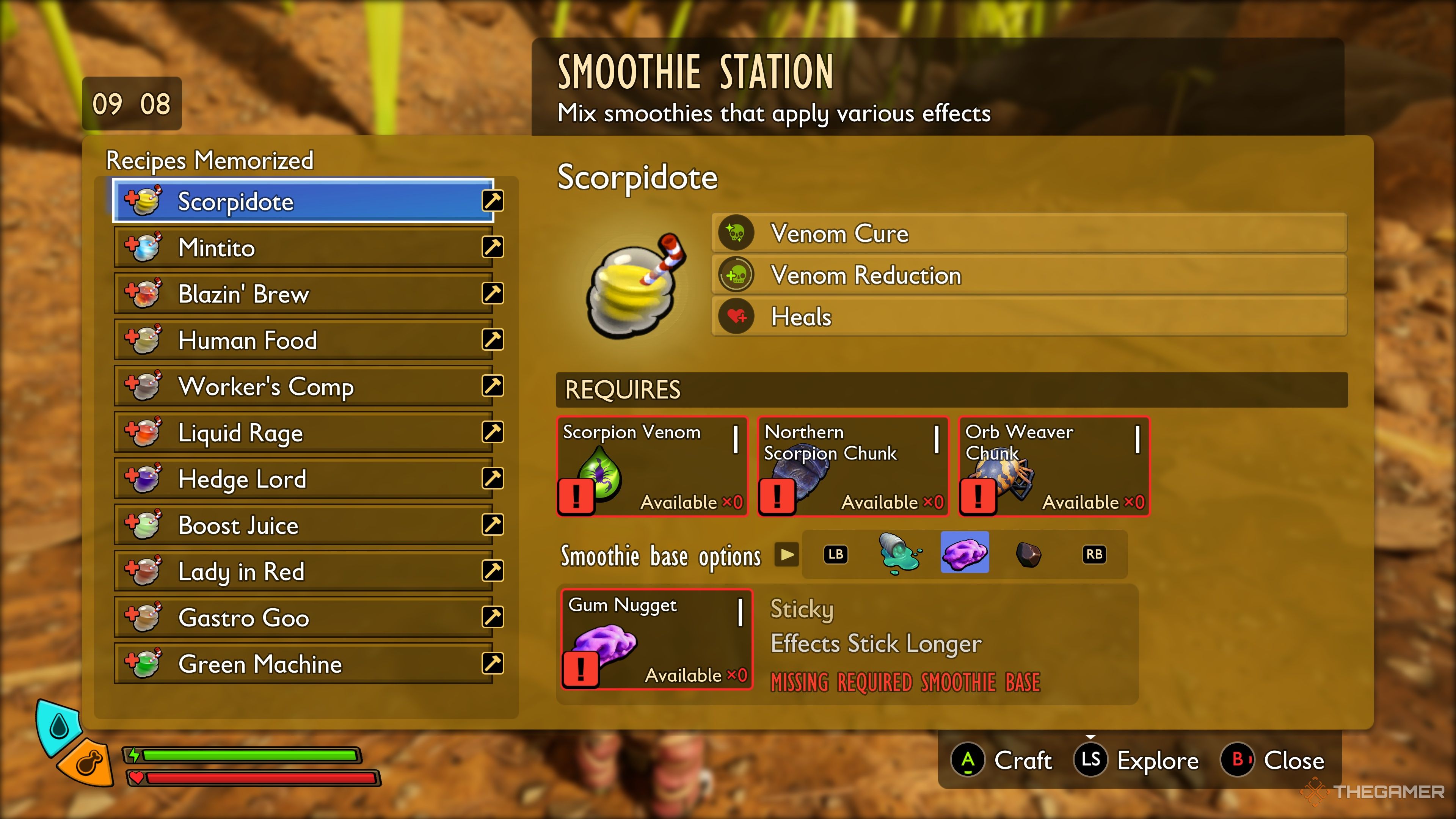 Ground 2 Smoothie Guma Nugget Scorpidote 3