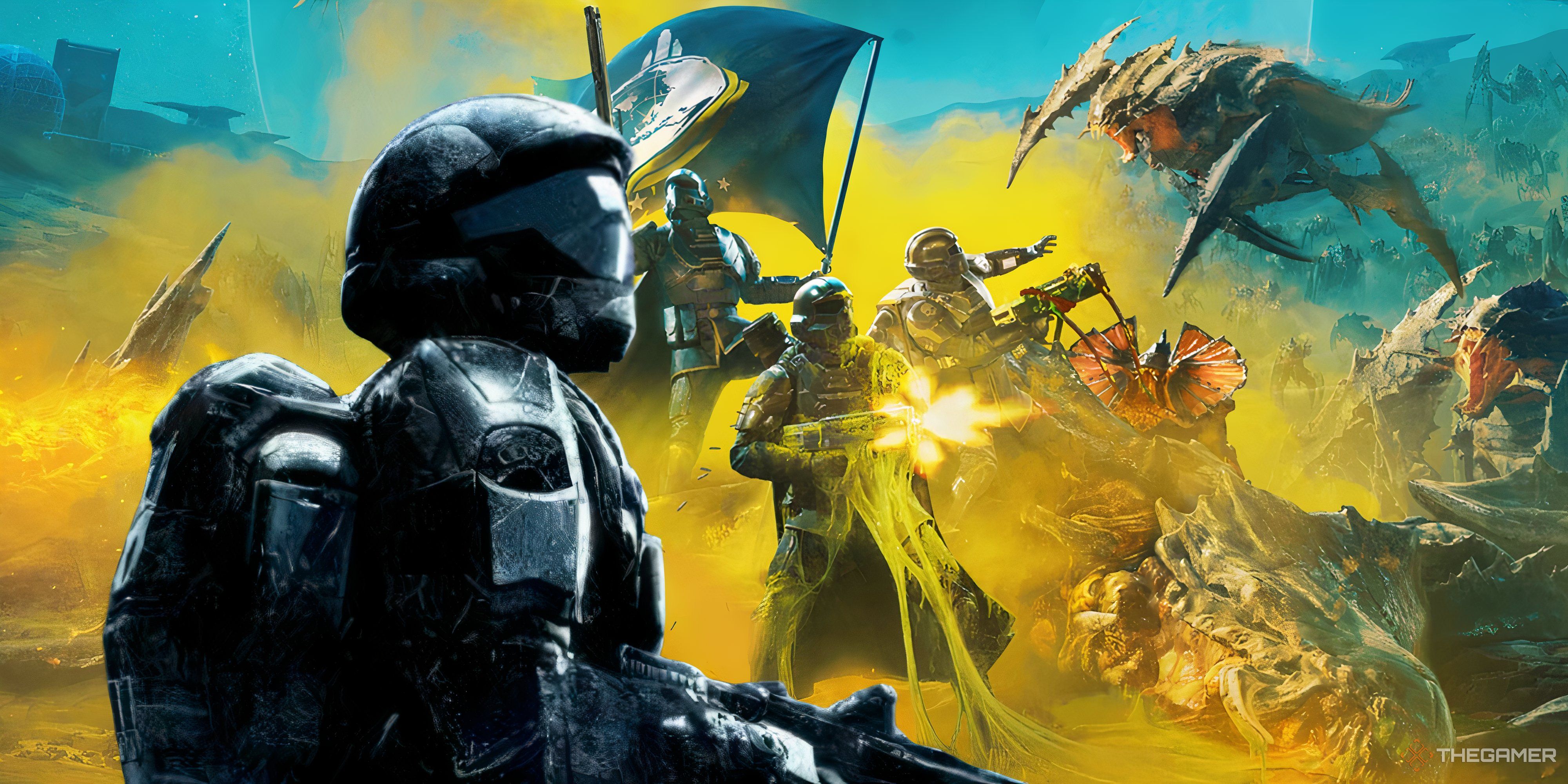 Helldivers 2 Teases Halo 3: ODST Crossover For Its Xbox Launch