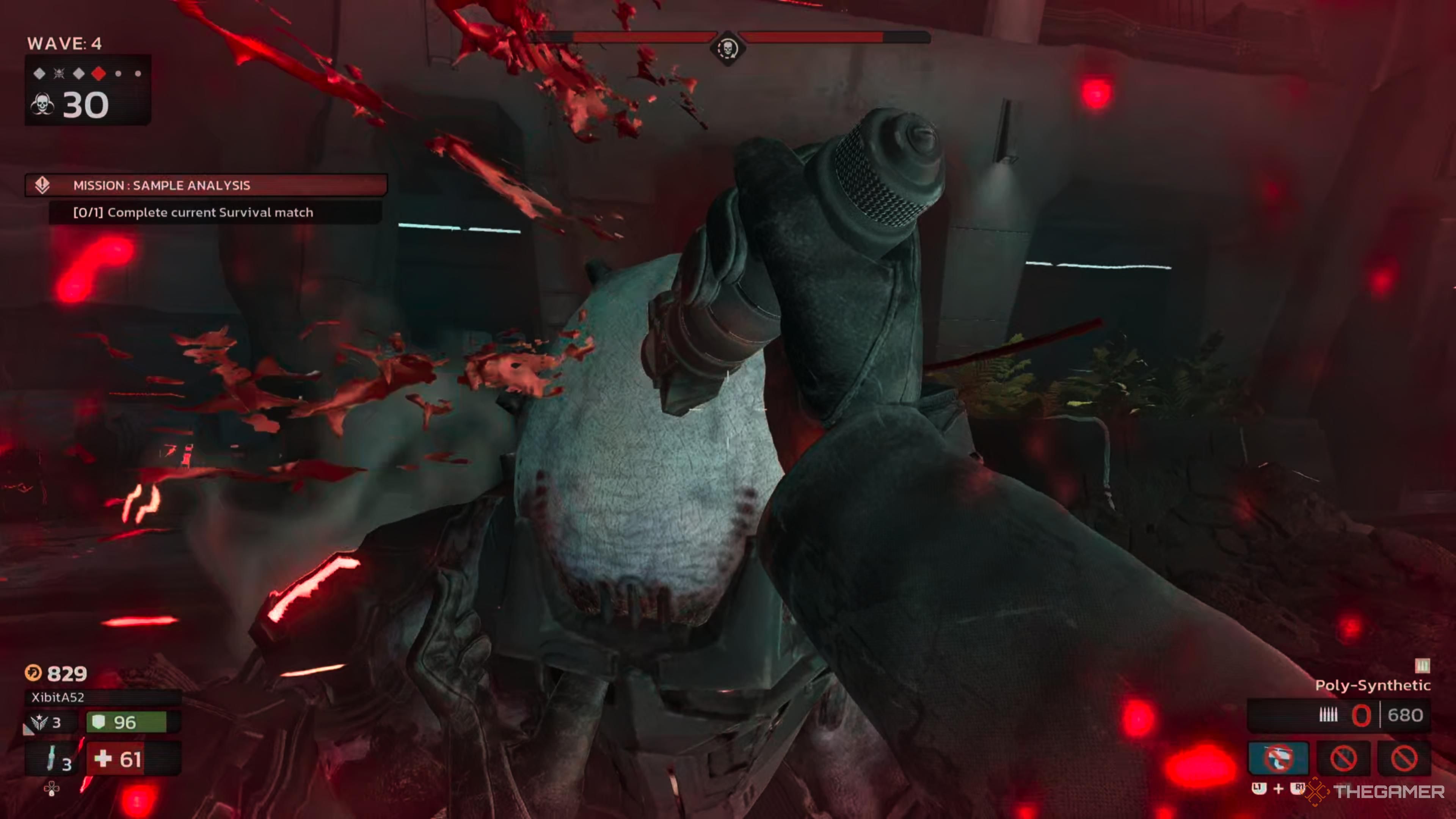 Execution of a design on a ced in killing Floor 3.