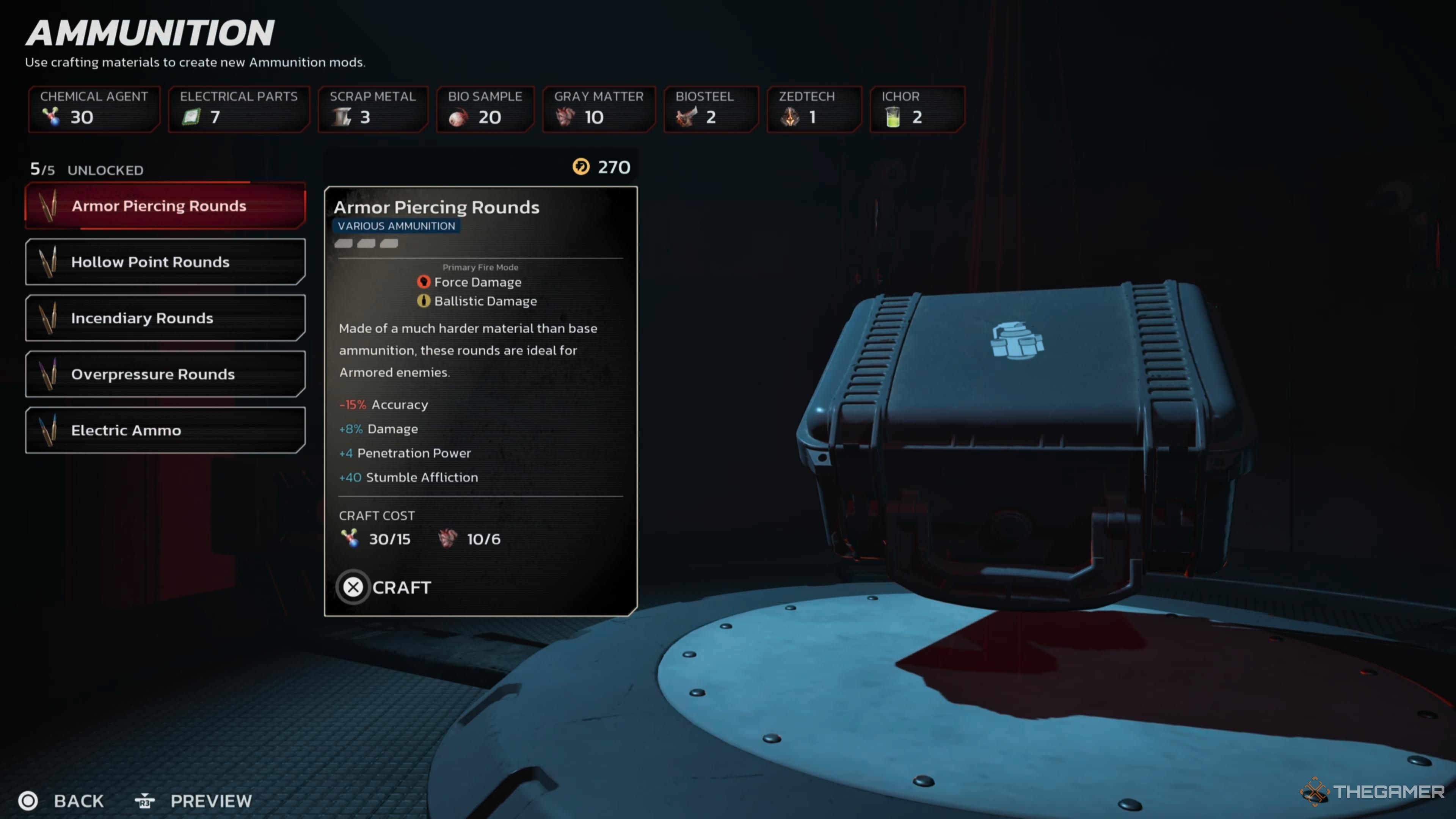 The armor penetrates mod for ammunition in killing Floor 3.