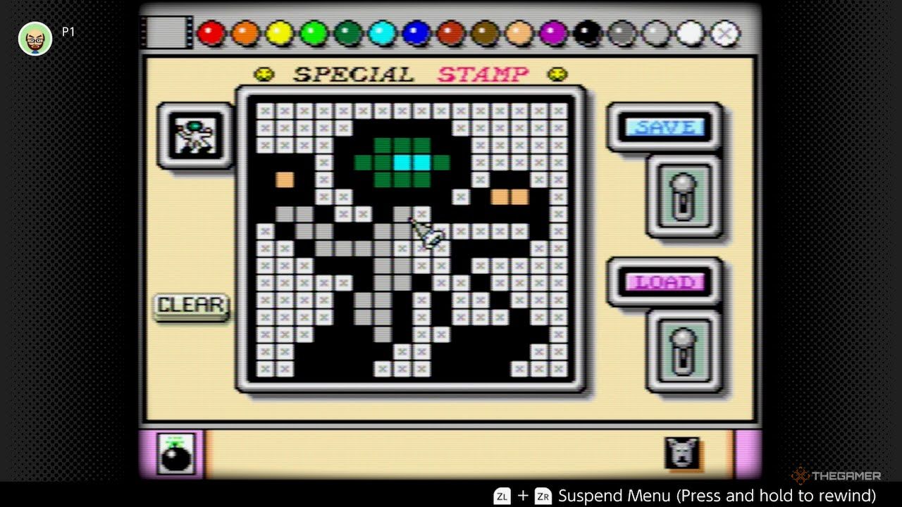 Mario Continuation playing through a switch-virtual console in a screenshot of Mario Contrary.