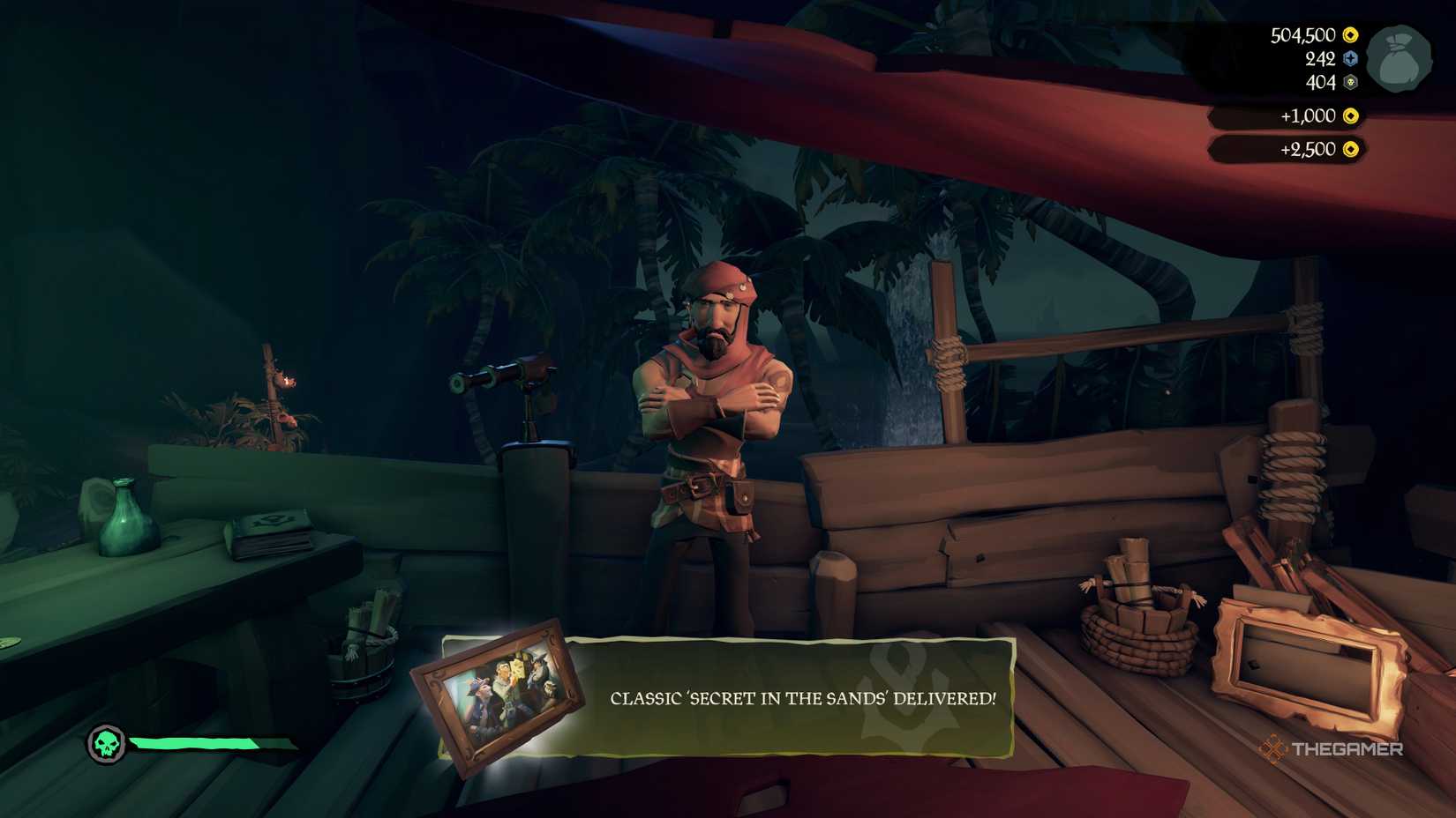 Penting to Solomon for a smuggler.