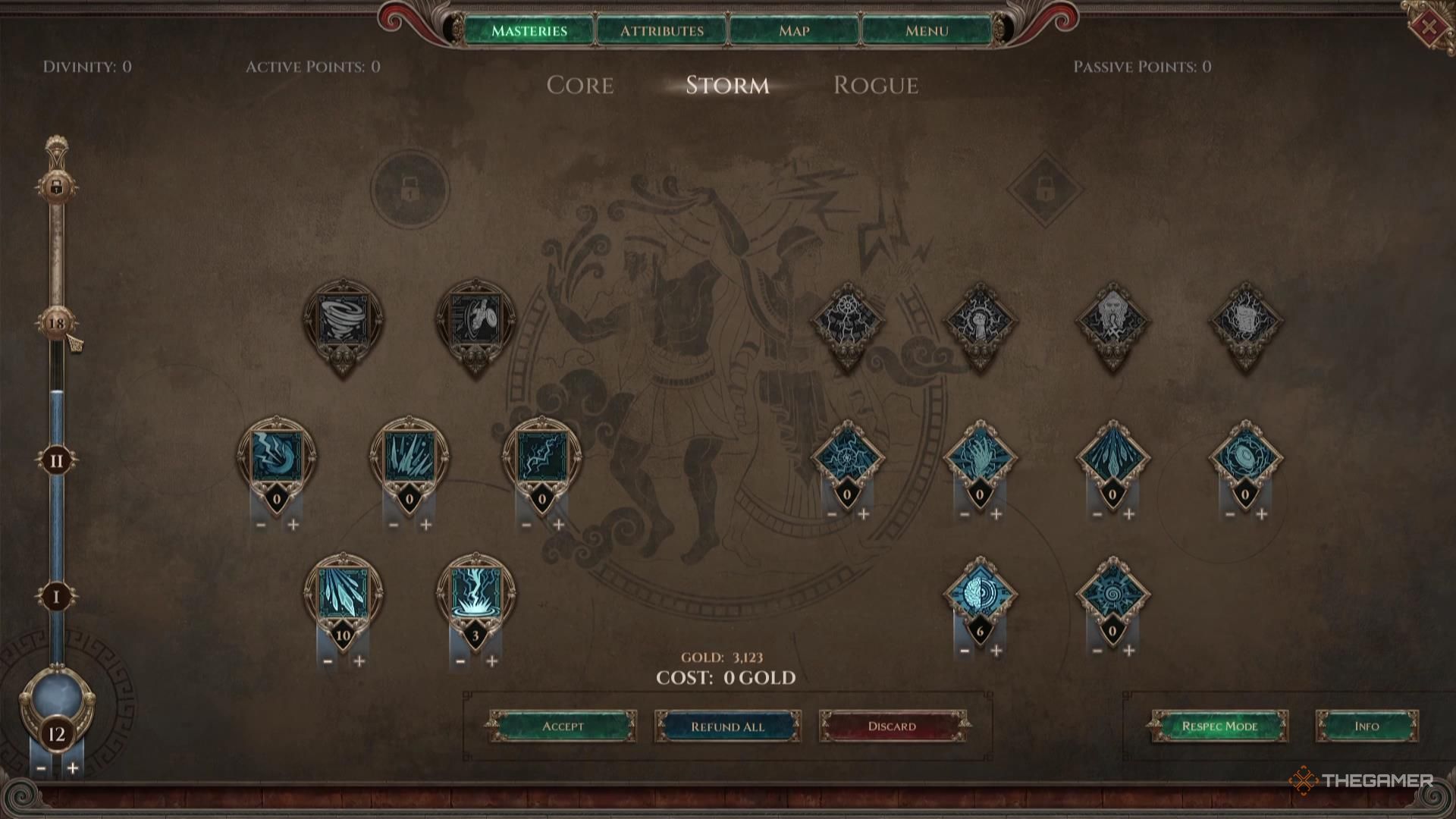 Respeccing point of Titan Quest 2.