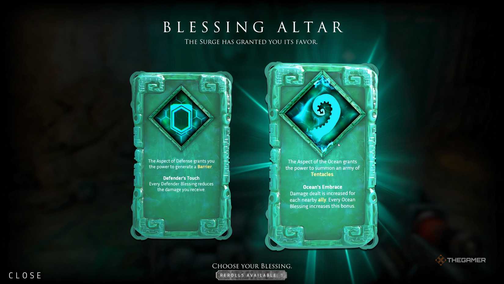 Two aspects of ABYSUSS, the side of the barrier and the sea side.