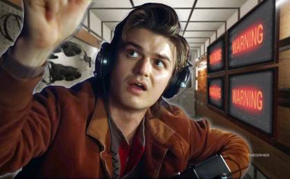 TG Phasmophobia Van Princess Steve Harrington from the van in Stranger Things season 5 trailer.