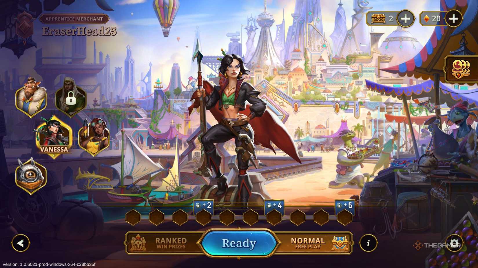 In the marketing, normal menu showing normal and ranking models.