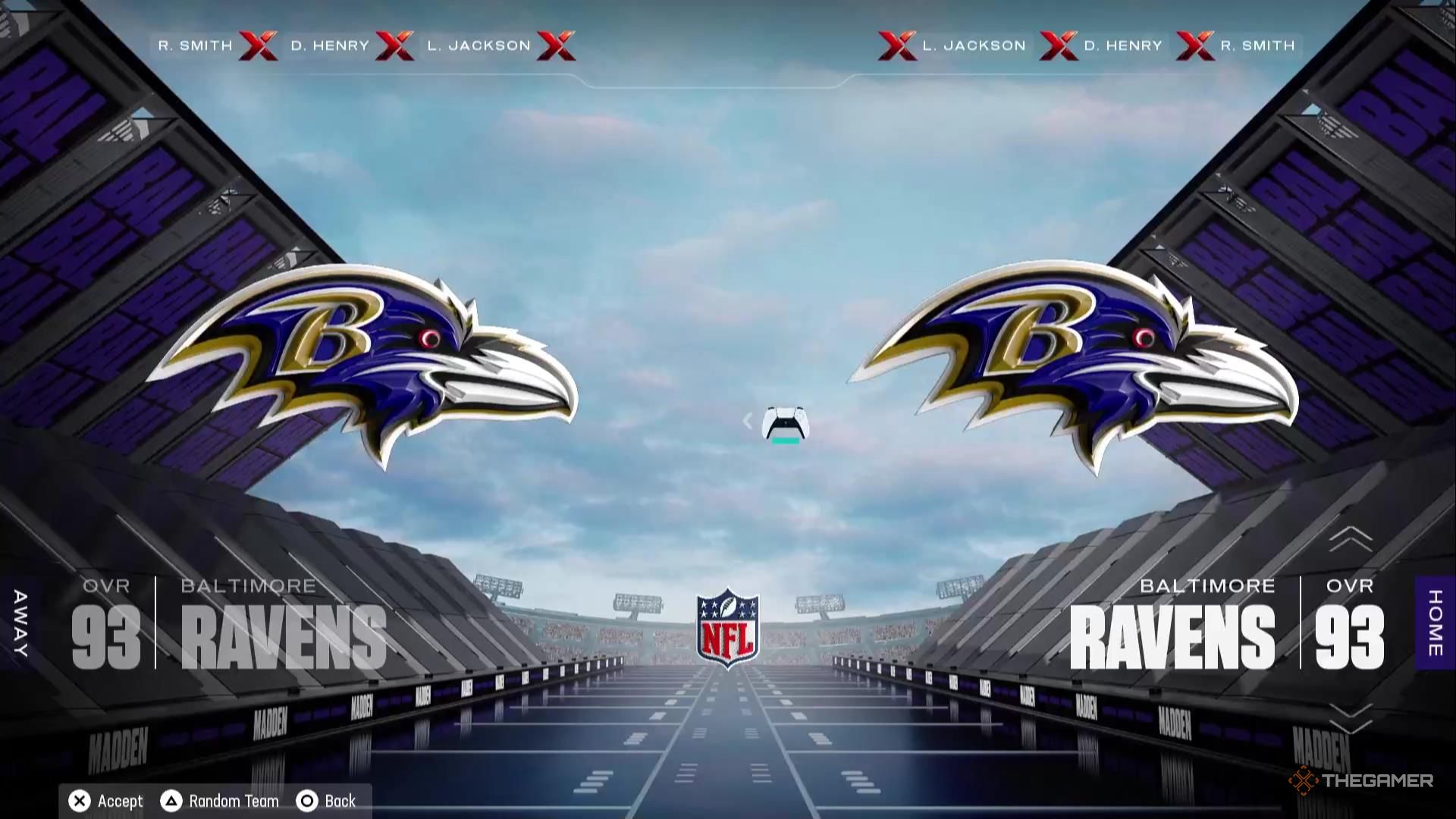 The Ravens in Madden NFL 26.