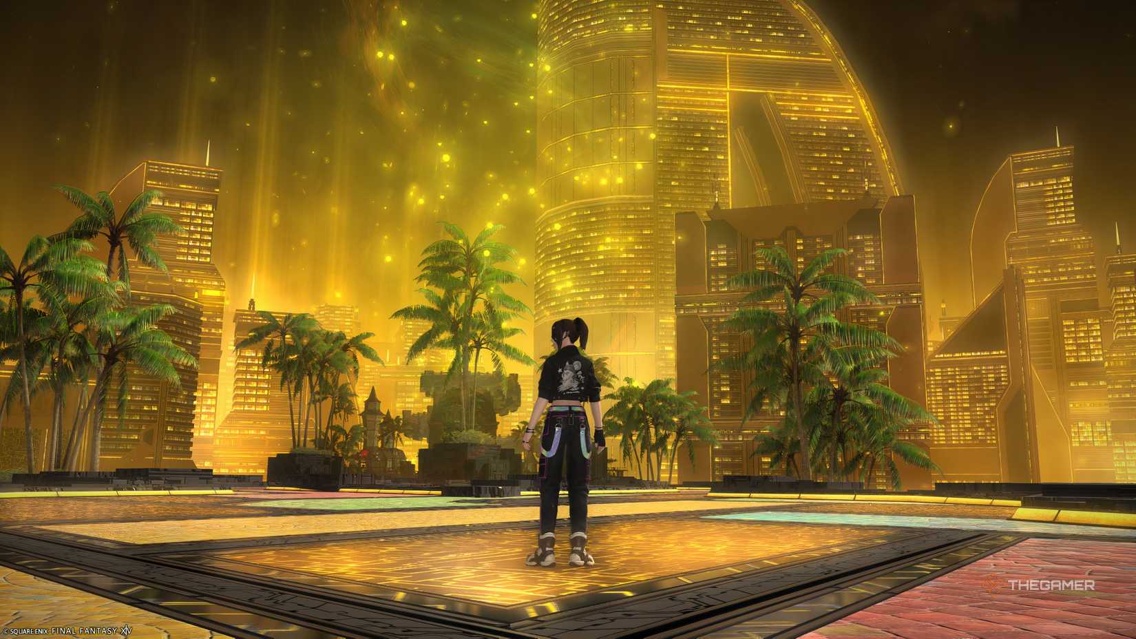 The Warrior of Light in Living Memory in Final Fantasy 14.