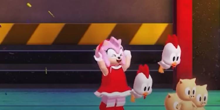 Sonic Superstars LEGO Amy